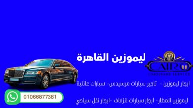 Photo of راحة تبدأ من صالة الوصول: دليل إيجار سيارات المطار في مصر مع ليموزين القاهرة